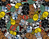 Star Wars FLEECE - Characters Packed from Camelot Fabrics
