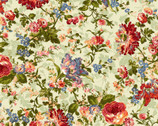 Belle Epoque - Bold Floral Green from Maywood Studio Fabric