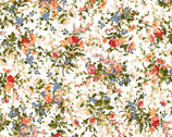 Belle Epoque - Medium Floral Cream from Maywood Studio Fabric