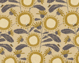 Sunny Days - Sunflower Dark Butter by Danny Dipaolo from Clothworks Fabric