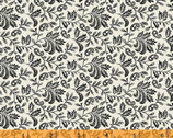 Les Poulets Encore - Floral Cream by Whistler Studios from Windham Fabrics