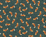 Livin’ On The Hedge - Foxy Fox Pine from Dear Stella Fabric