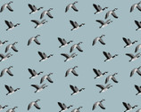 Canadian Boreal Forest - Canadian Geese Slate Blue from Camelot Fabrics