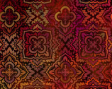 Tapestry - Medallion Spice from In The Beginning Fabric