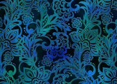 Tapestry - Brocade Blue from In The Beginning Fabric