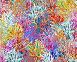 Calypso II - Coral Blue by Jason Yenter from In The Beginning Fabric