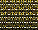 Buzzworthy - Bee Geo Metallic Black from Kanvas Studio Fabric