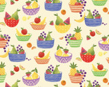 Ambrosia - Fruit Baskets by Natalie Miles from P&B Textiles Fabric