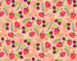 Ambrosia - Strawberries by Natalie Miles from P&B Textiles Fabric