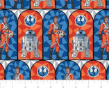 Star Wars - Stained Glass Rebellion Multi from Camelot Fabrics