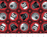 Star Wars - Stained Glass Empire Red from Camelot Fabrics