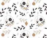 Baubles and Sprigs Metallic Christmas from The Craft Cotton Company