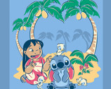 Disney Lilo and Stitch - Panel from Springs Creative Fabric