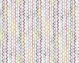 Little Darlings - Small Stripe Multi by Sillier Than Sally from P & B Textiles Fabric