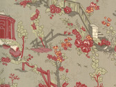 Jardin de Fleurs - Landscape Pearl Tan 13890 17 by French General from Moda Fabrics