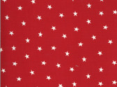 Roselyn - Scattered Star Scarlet Red 14914 13 by Mince and Simpson from Moda Fabrics