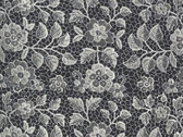 Boudoir - Flower Lacy Caviar  30652 13 by BasicGrey from Moda Fabrics