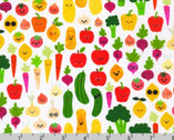 Farm to Table - Vegetables Bright by Ann Kelle from Robert Kaufman Fabric
