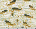 Imperial Collection 17 - Fish Antique from Robert Kaufman Fabric