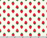Handworks Home - Strawberry White from Robert Kaufman Fabric