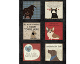 A Dog's Life - 24” Panel by Dan DiPaolo from Clothworks Fabric