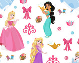 Disney Princess - Princesses Icons White from Springs Creative Fabric