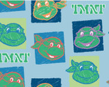 Teenage Mutant Ninja Turtles - TMNT Squares from Springs Creative Fabric