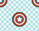 Kawaii Marvel - Shield Circles from Springs Creative Fabric