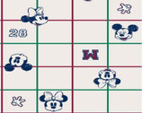 Mickey and Minnie Mouse Grid from Springs Creative Fabric