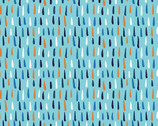 Embrace DOUBLE GAUZE - Ditto Drops Blue from Shannon Fabrics