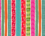 Christmas Stripes from Makower UK  Fabric