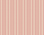 Little Sweetheart - Ring Bearer Stripe Rosette Pink from Andover Fabrics