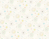 Star Bright - Solar System Cream by Jennifer Ellory from P & B Textiles Fabric