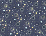 Star Bright - Solar System Dark by Jennifer Ellory from P & B Textiles Fabric