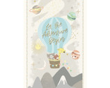Star Bright - Hot Air Balloon Light PANEL 22 inches by Jennifer Ellory from P & B Textiles Fabric