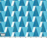 Gnome To Fa La - Tree Blue from Michael Miller Fabric