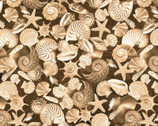 Oceana - Shells Sand from Kanvas Studio Fabric