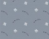 MLB - New York Yankees Grey from Fabric Traditions Fabric