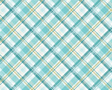 Kaisley Rose - Isabella Plaid Blue from Poppie Cotton Fabric