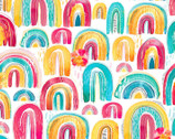 Good Vibes - Rainbow Bright from 3 Wishes Fabric