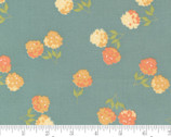 Cozy Up - Floral Toss Skies Aqua 29121 17 by Corey Yoder from Moda Fabrics