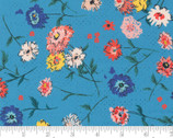 Lazy Bird - Florals Light Blue Coastal 11871 20 by Crystal Manning from Moda Fabrics
