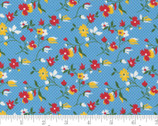 Story Time - Playful Daisy Blue 21793 17 by American Jane from Moda Fabrics