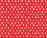 America The Beautiful - Stars Red from Clothworks Fabric
