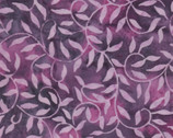 Color Therapy Batiks - Scroll Vine Purple from Maywood Studio Fabric