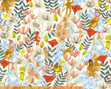Playground - In The Flowers Multi by Dylan Mierzwinski from Windham Fabrics