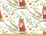Fox Wood CANVAS - Fox’s White from Windham Fabrics