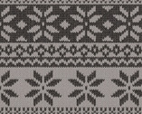 Reflections - Knit Gray by Two Can Art from Andover Fabrics