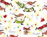 Christmas - Gnomes and Lights by Susan Winget from Springs Creative Fabric