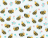 Bees Knees - Bumble Bees from Robert Kaufman Fabric